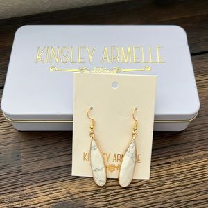 Kinsley Armelle Tear Drop Earrings